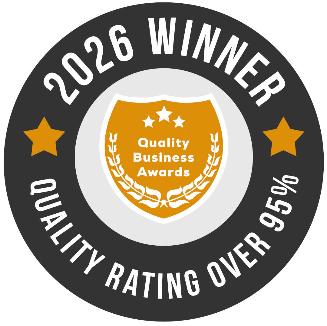 Quality Business Awards 2026 Winner - Quality Rating over 95% - WK Arboriculture